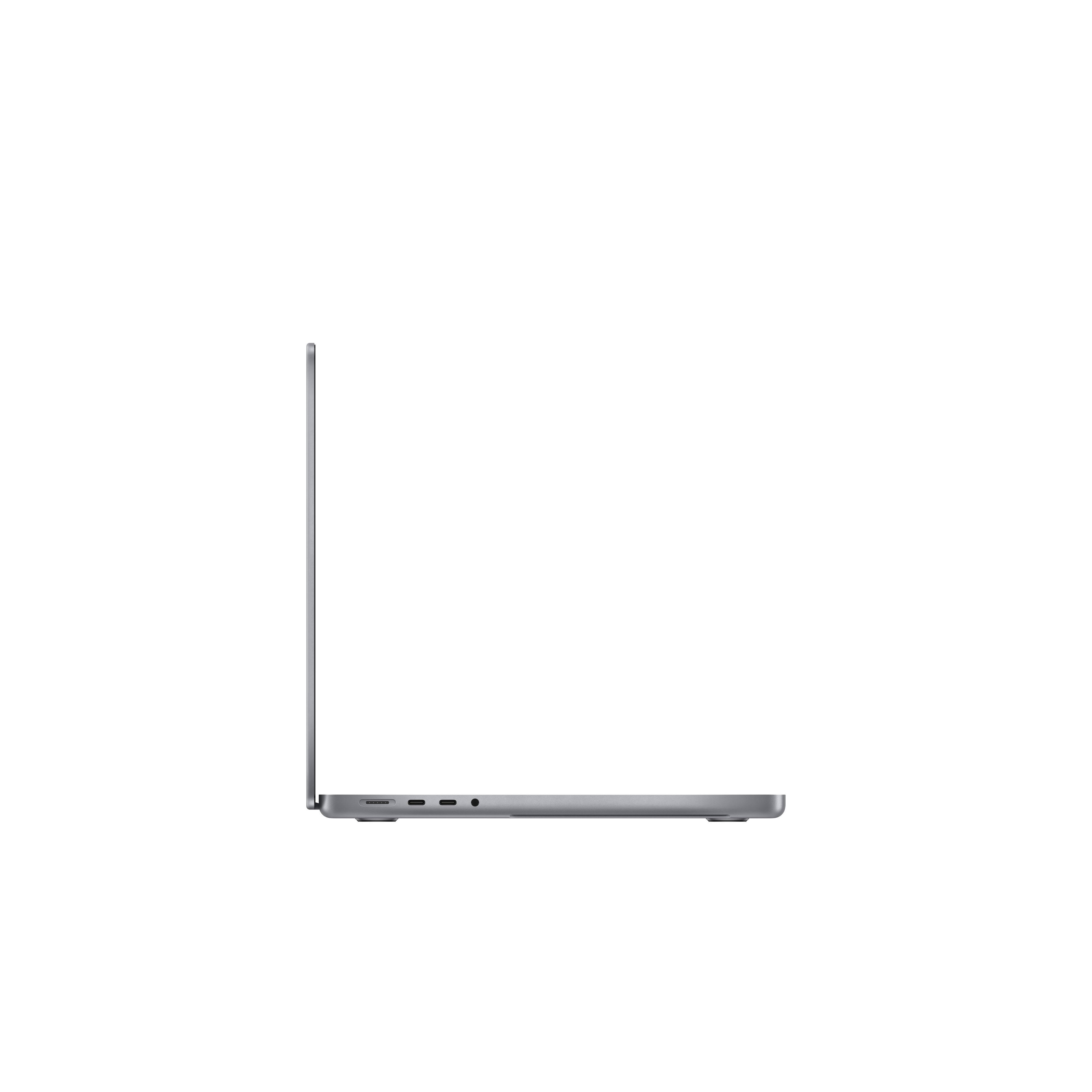 APPLE MacBook Pro MKGP3D/A CTO 14 Zoll MB Pro mit M1 Max, Notebook mit 14,2 Zoll Display, Apple M1 Max Prozessor, 32 GB RAM, 512 GB SSD, 24-Core GPU, Space Grey