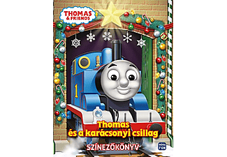 Móra Könyvkiadó - Thomas és a karácsonyi csillag - Színezőkönyv