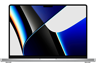 APPLE MacBook Pro (2021) M1 Pro - Notebook (14.2 ", 512 GB SSD, Silver)