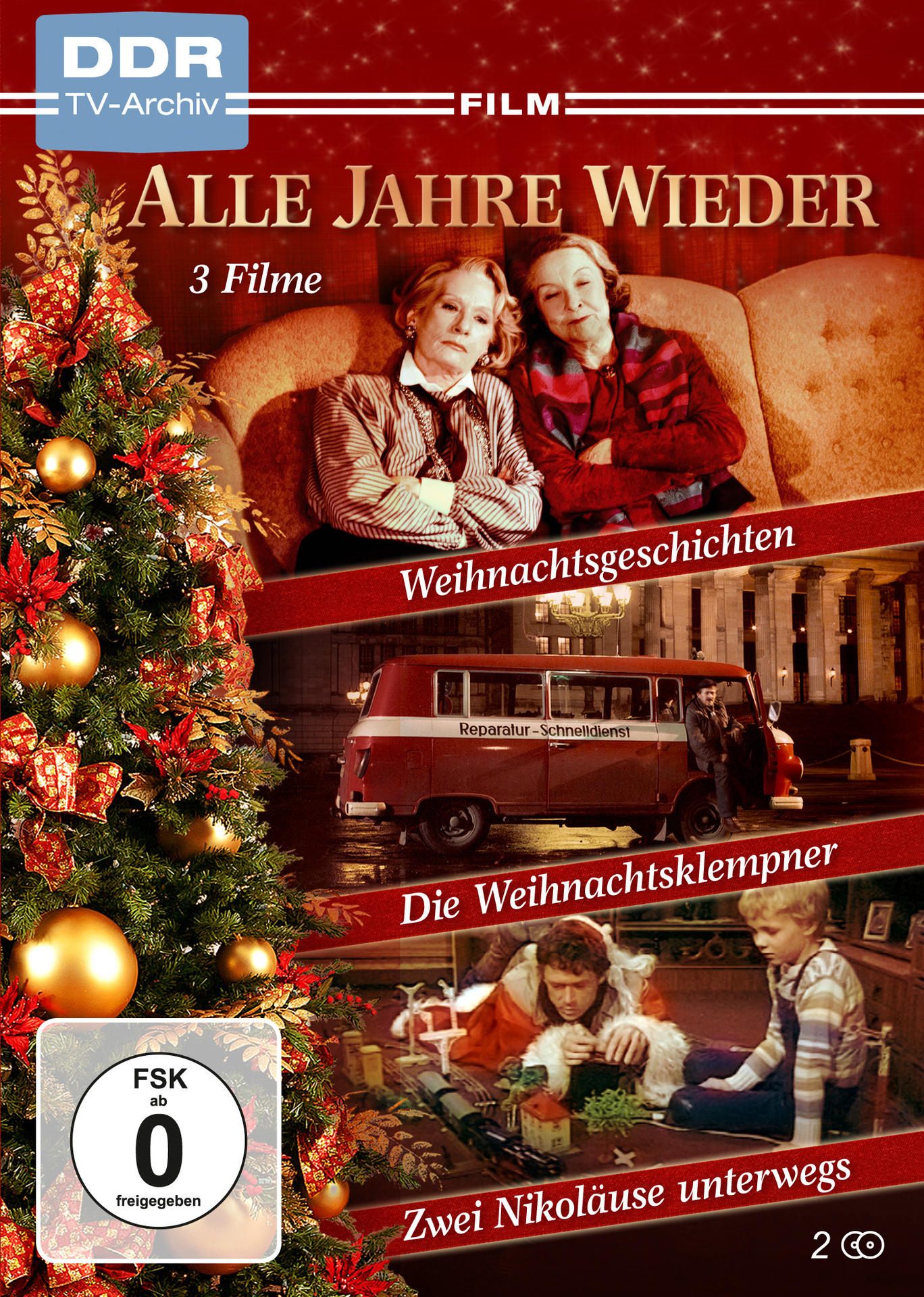 Die unterwegs) (Weihnachtsgeschichten Jahre Alle Zwei / Nikoläuse wieder DVD Weihnachtsklempner /