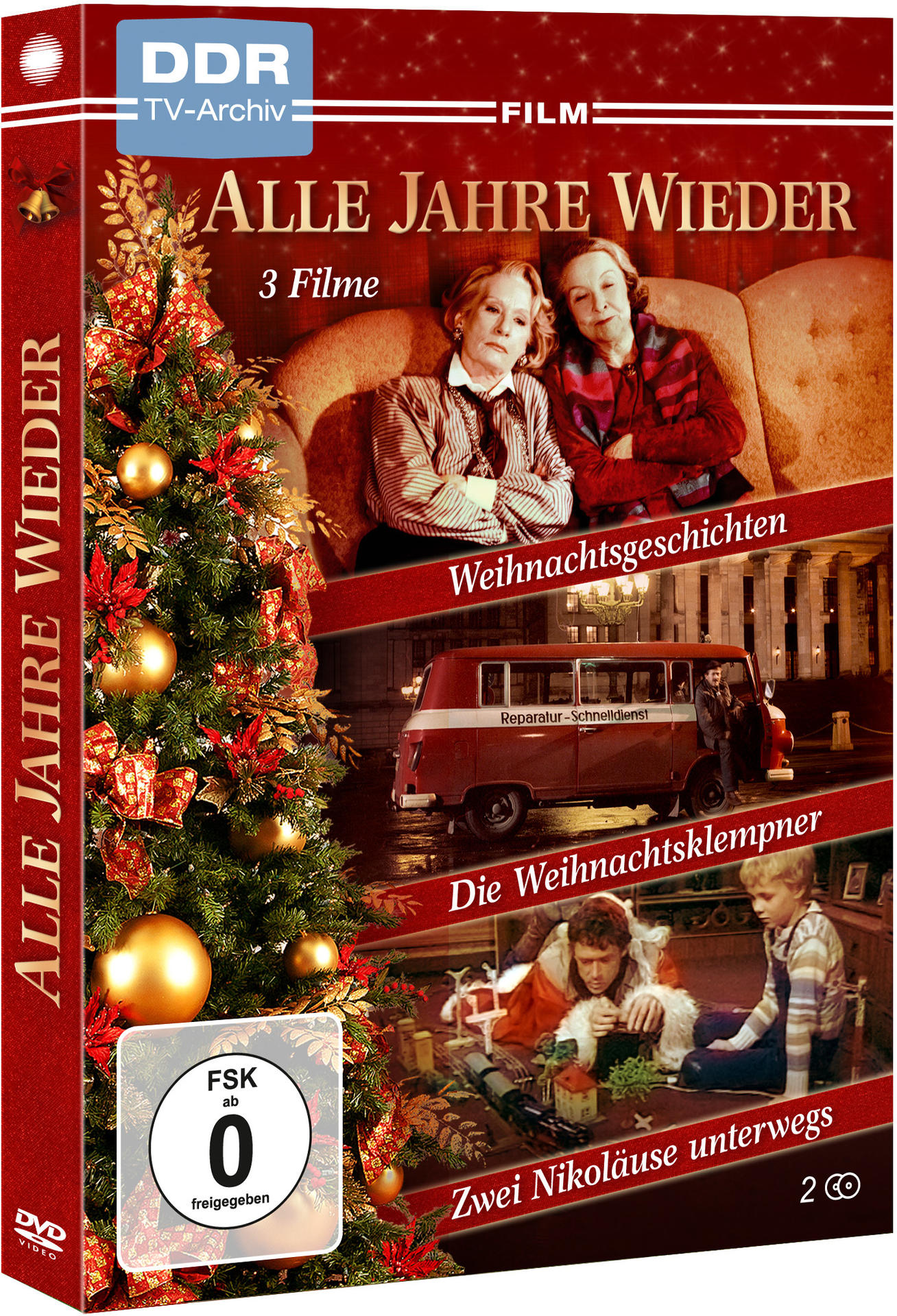 Die unterwegs) (Weihnachtsgeschichten Jahre Alle Zwei / Nikoläuse wieder DVD Weihnachtsklempner /