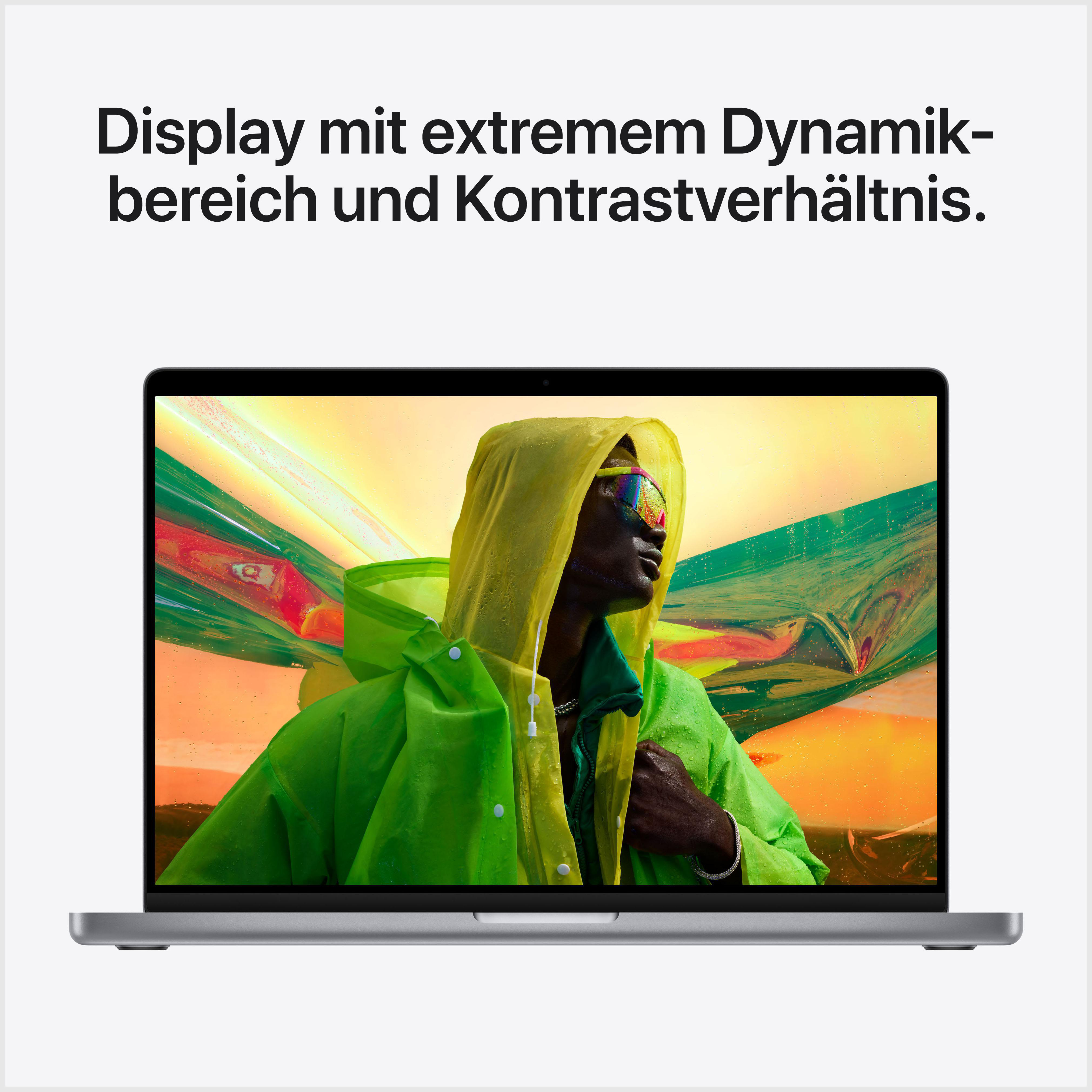 APPLE MacBook Pro, MK1A3D/A, Notebook mit 16,2 Zoll Display, Apple M1 Max Prozessor, 32 GB RAM, 1 TB SSD, Space Grey