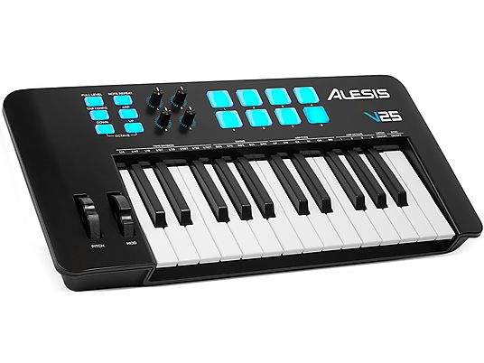 ALESIS V25 MKII USB MIDI - Controller della tastiera (Nero)
