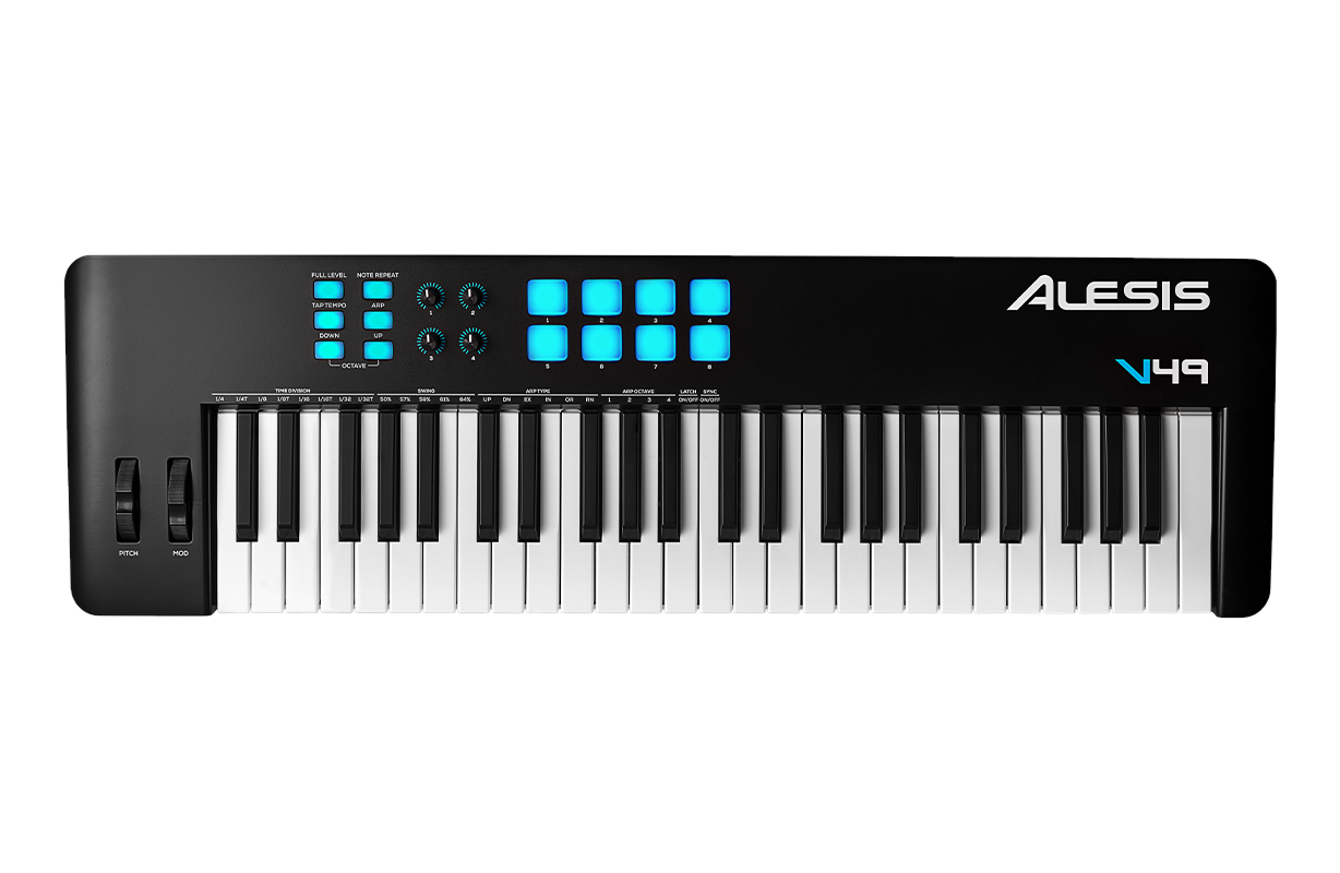 ALESIS V49 MKII USB MIDI - Controller della tastiera (Nero)