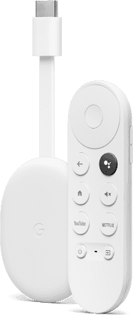 GOOGLE Chromecast met Google TV - Wit
