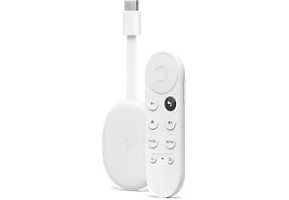 MediaMarkt GOOGLE Chromecast met Google TV - Wit aanbieding