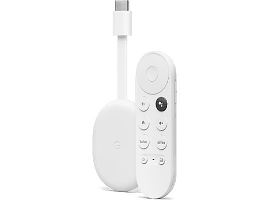 GOOGLE Chromecast met Google TV - Wit