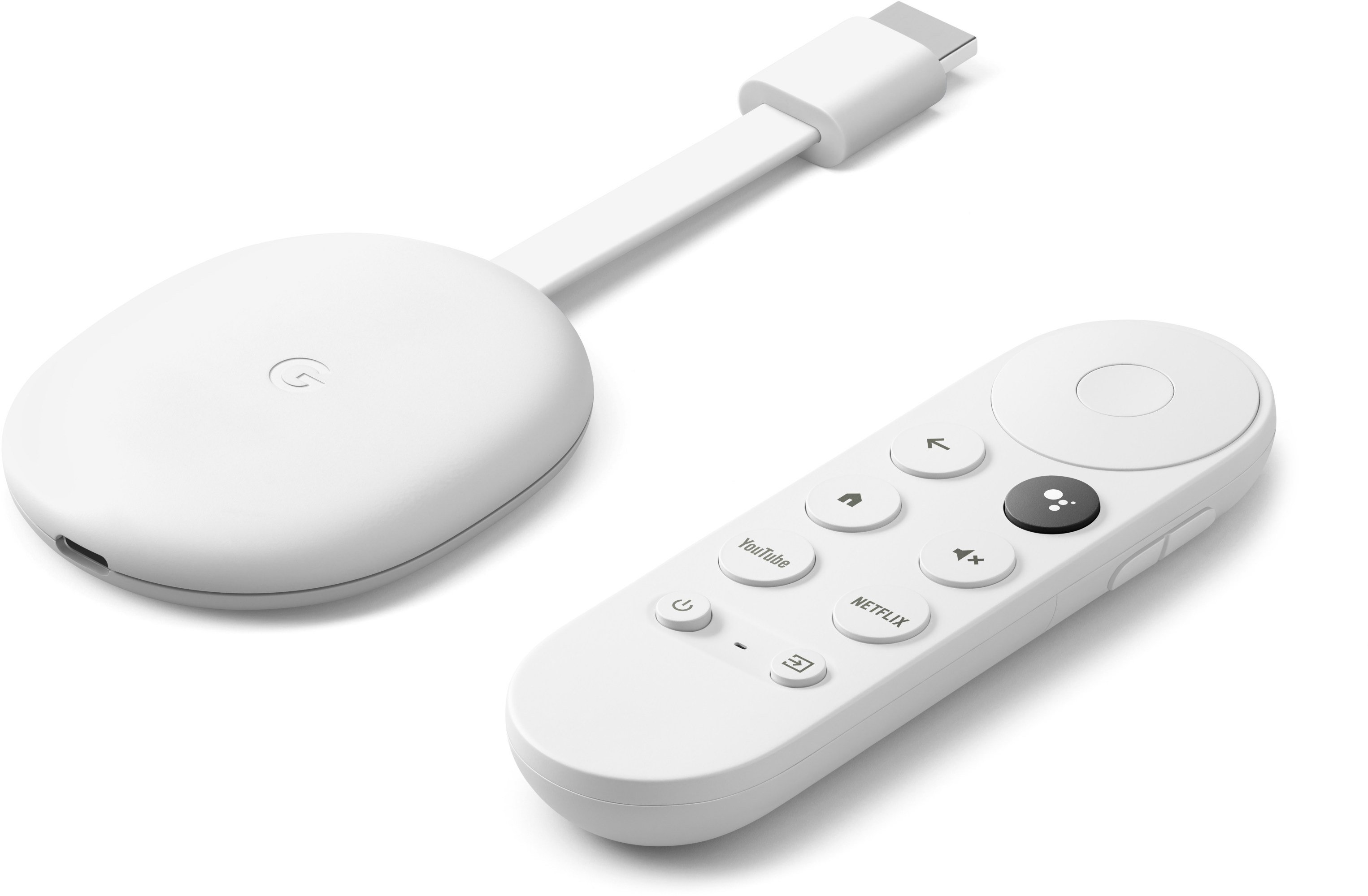GOOGLE Chromecast met Google TV - Wit