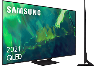 TV QLED 55" - Samsung 55Q70AATXXC, UHD 4K, Quantum 4K, Smart TV, HDR10+, Calibración TV Incluido, Negro