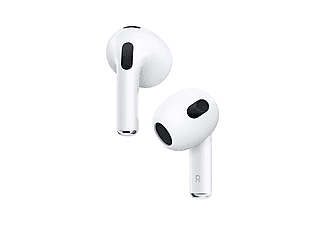 Apple AirPods (2021 3ª gen), Auriculares inalámbricos, Bluetooth, Estuche  carga no inalambrica,Chip H1, Blanco