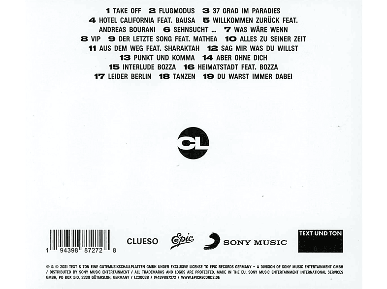 Thumbnail - Clueso - ALBUM (CD)