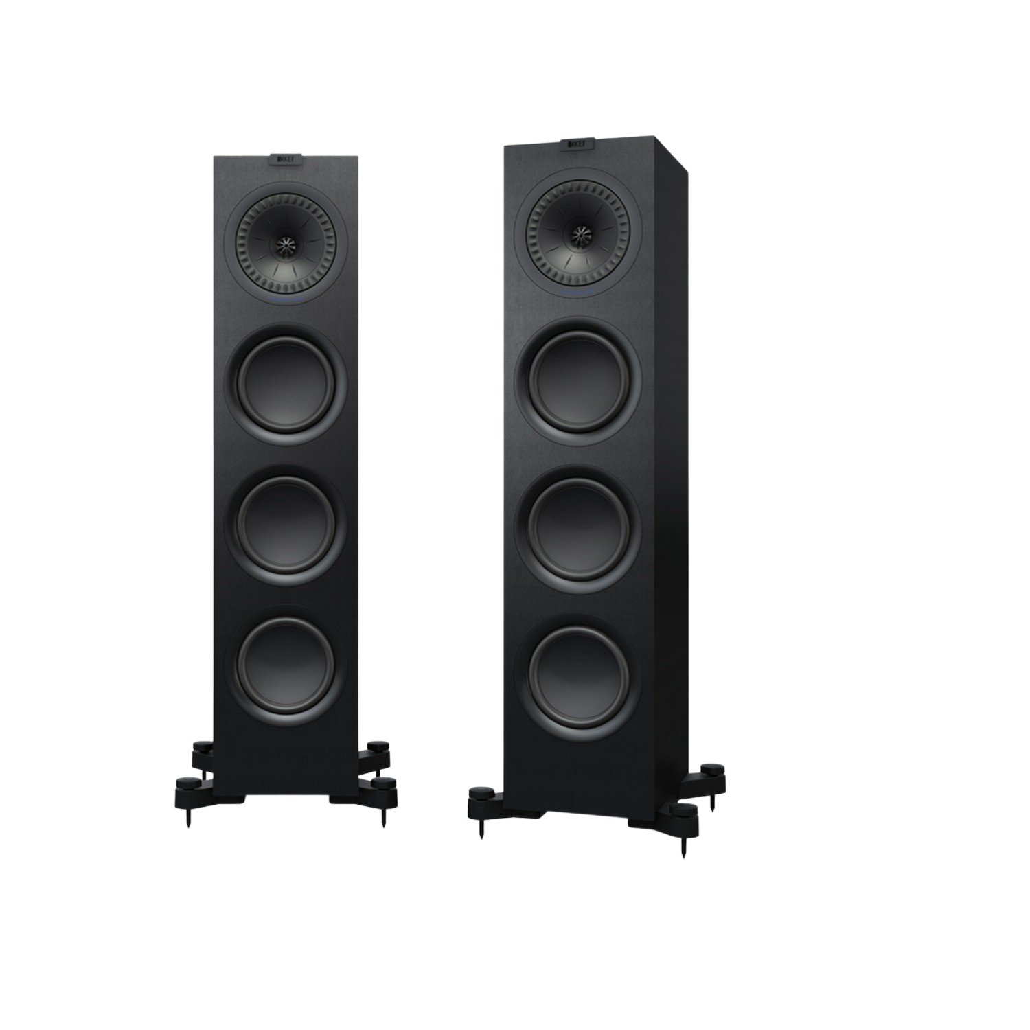 Altavoces De Suelo kef q750 negro pareja altavoz pack 2 15 150 uniq 1”6.5” 3 6.5” 48hz28khz 8ω 88db