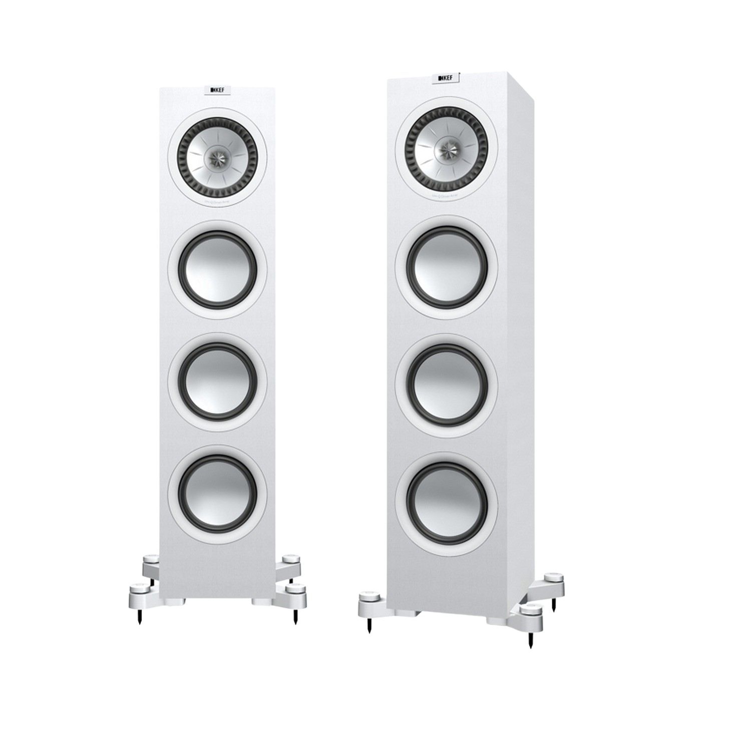 Altavoces De Suelo kef q750 blanco pareja altavoz pack 2 15 150 uniq 1”6.5” 3 6.5” 48hz28khz 8ω 88db