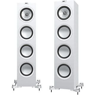 Altavoz de suelo - KEF Q750, Pack de 2, 15 - 150 W, Uni-Q 1”-6.5”, 3 x Woofer  6.5”, 48Hz-28KHz, 8Ω / 88dB, Blanco