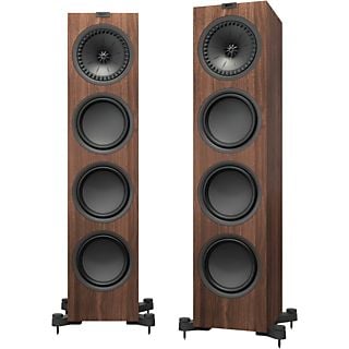 Altavoz de suelo - KEF Q950, 2x200W, Uni-Q 1”-8”, 3 x Woofer 8”, 44Hz-28KHz (± 3db) 8Ω / 91dB, Nuez