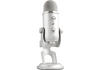 LOGITECH Microphone de streaming Yeti USB Silver (988-000238)
