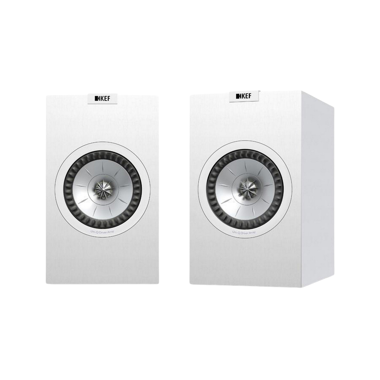 Altavoces de estantería - KEF Q150, Set de 2, 100 W, 8 Ohms, 51Hz-28kHz (±3dB), 108 dB, Uni-Q 1”-5-25”, Blanco