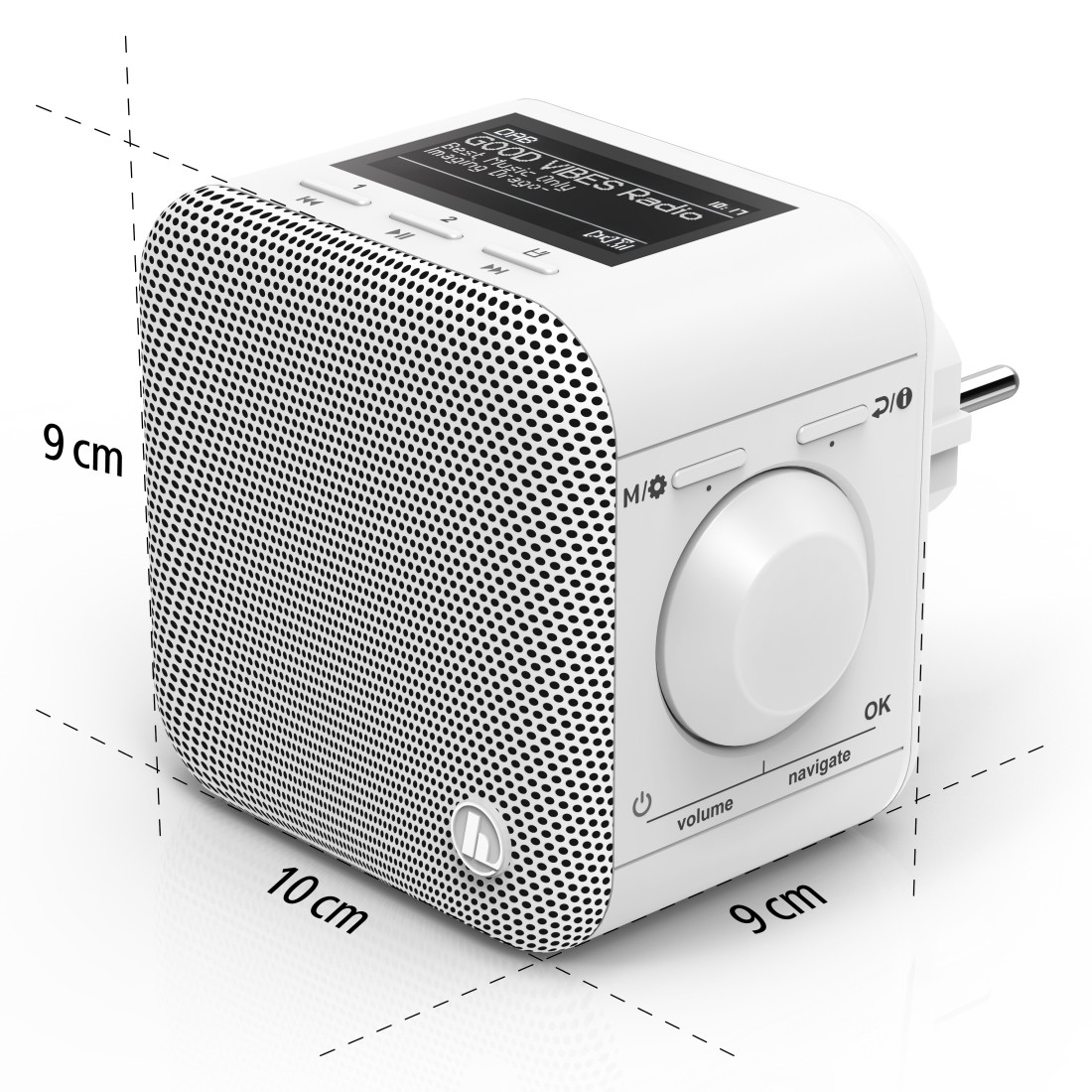 HAMA 54240 Digitalradio "DIR45BT", DAB+/Internetradio/App/Bluetooth®