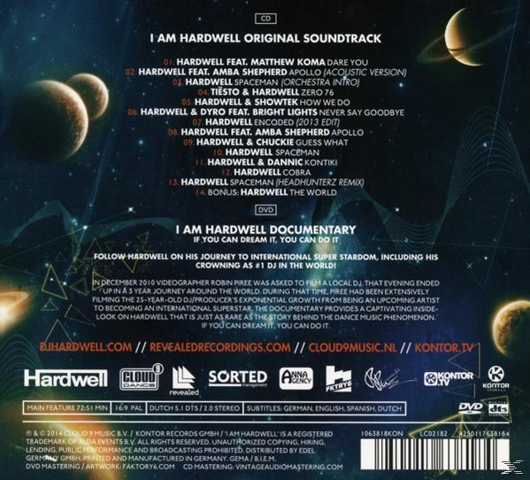 Hardwell - I Am DVD (CD - Video) Hardwell 