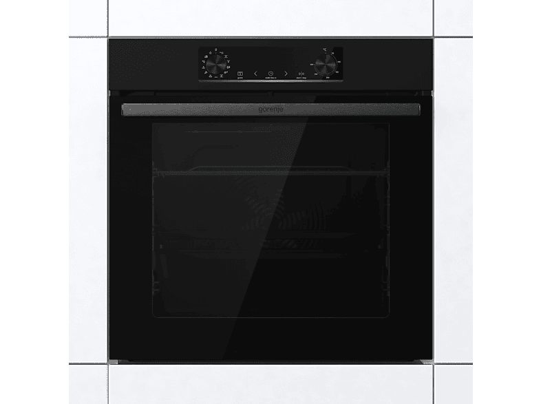 GORENJE BOS6737E06B Backofen (77 l, Schwarz, 595 mm breit, A) online ...