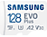 SAMSUNG EVO Plus - Scheda di memoria Micro-SDXC  (128 GB, 130 Mbit/s, Bianco)