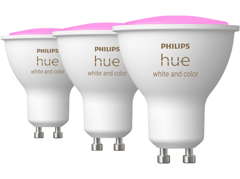 Philips Hue Ampoule Smart White And Color Gu10 5 W - 3 Pièces (34276700)