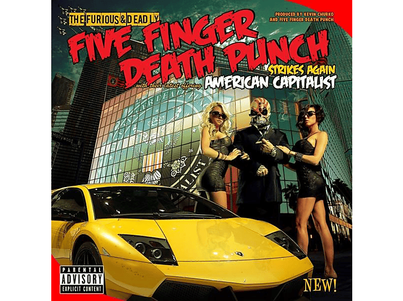 American Death - Capitalist-10th - Anniversary Punch Finger (Vinyl) Five Edition