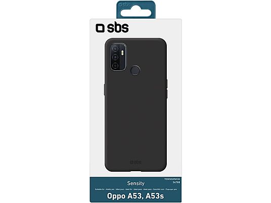 SBS Sensity - Guscio di protezione (Adatto per modello: Oppo A53/A53s)