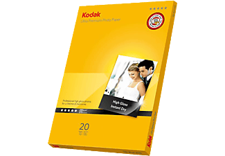 KODAK Fotopapier Ultra Premium 20-pack glanzend 280gr 10x15cm