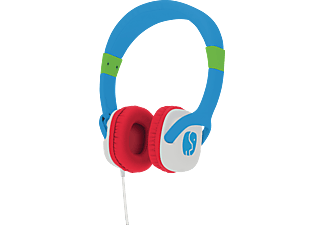TECHNISAT TECHNIFANT HÖRCHEN Kabelgebundener Kopfhörer, Blau/Weiß/Rot