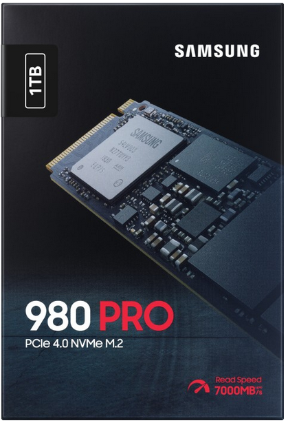 SSD Festplatte Samsung offers 980 Pro M.2 1TB