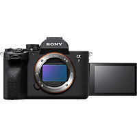 SONY Alpha 7 IV Systemkamera Gehäuse, 33MP Vollformat, 4K60p, 10B/s, OLED Sucher, 3 Zoll Touch, Schwarz