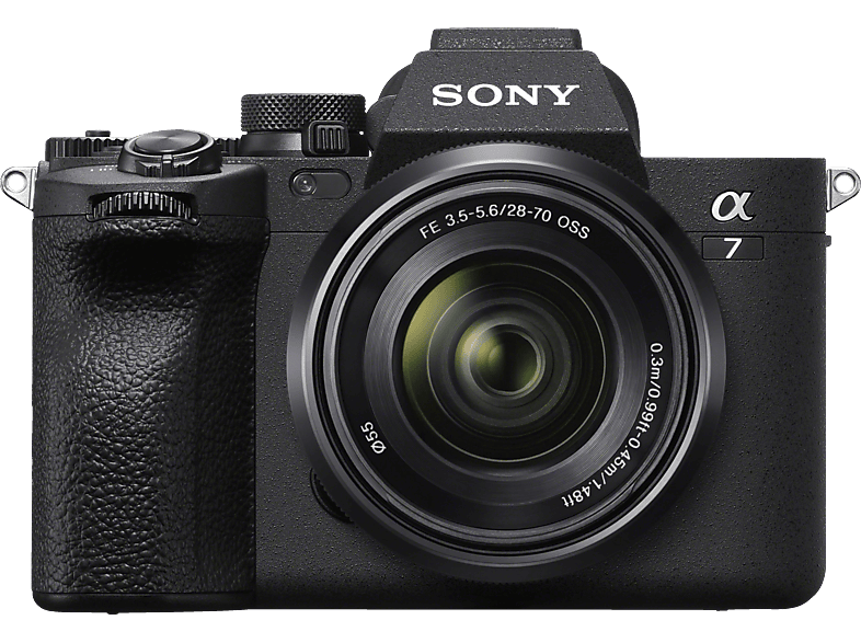 Sony Alpha 7 IV Spiegellose Vollformatkamera mit Objektiv 28-70 mm F3.5-5.6 (33 MP, Echtzeit-Autofokus, 10 BpS, 4K60p, neigbarer Touchscreen); Systemkamera
