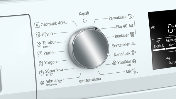 SIEMENS WM12US90TR 9Kg 1200 Devir Çamaşır Makinesi 