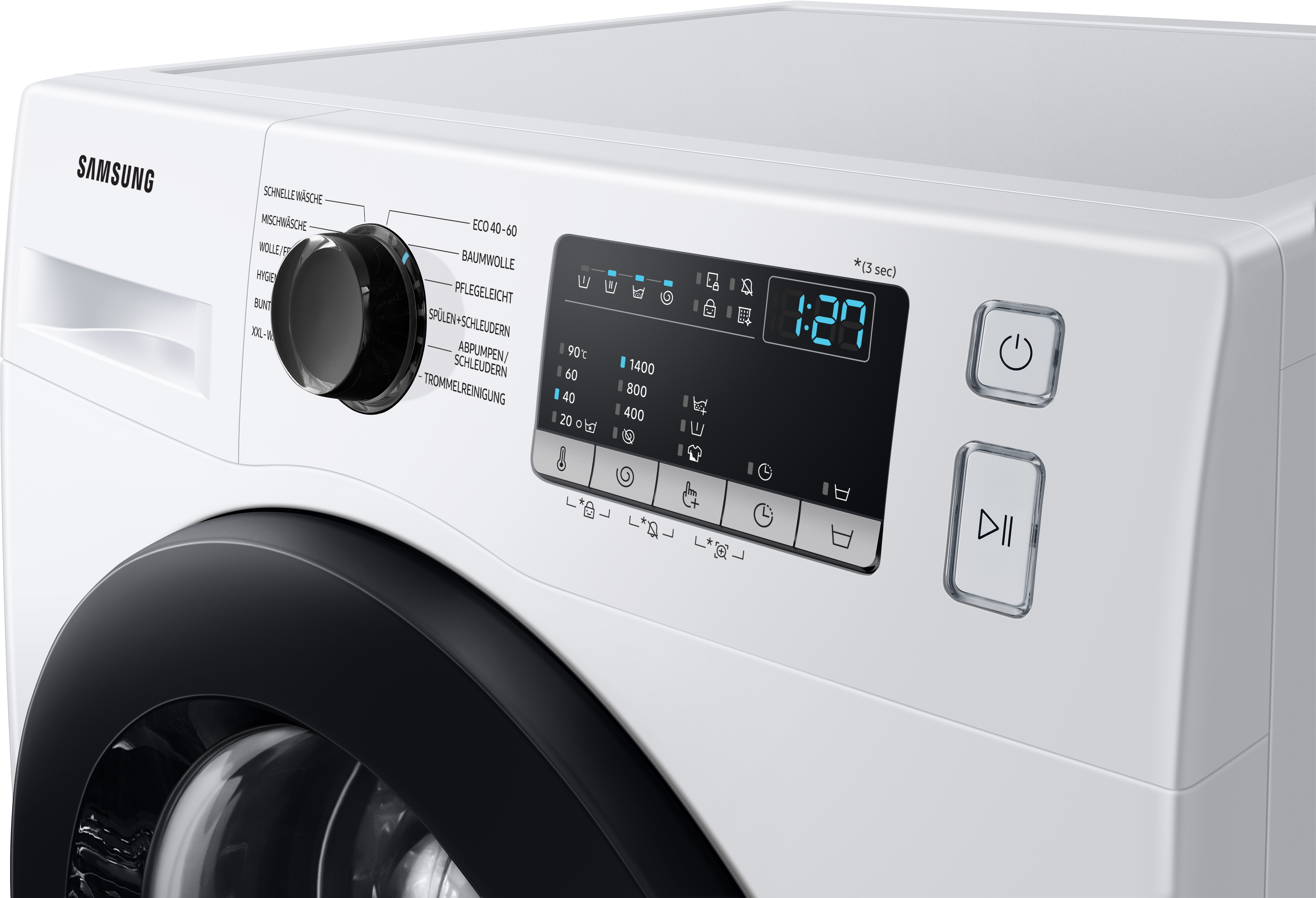 SAMSUNG WW70T4042CE/EG Waschmaschine (7 kg, 1400 U/Min., D)