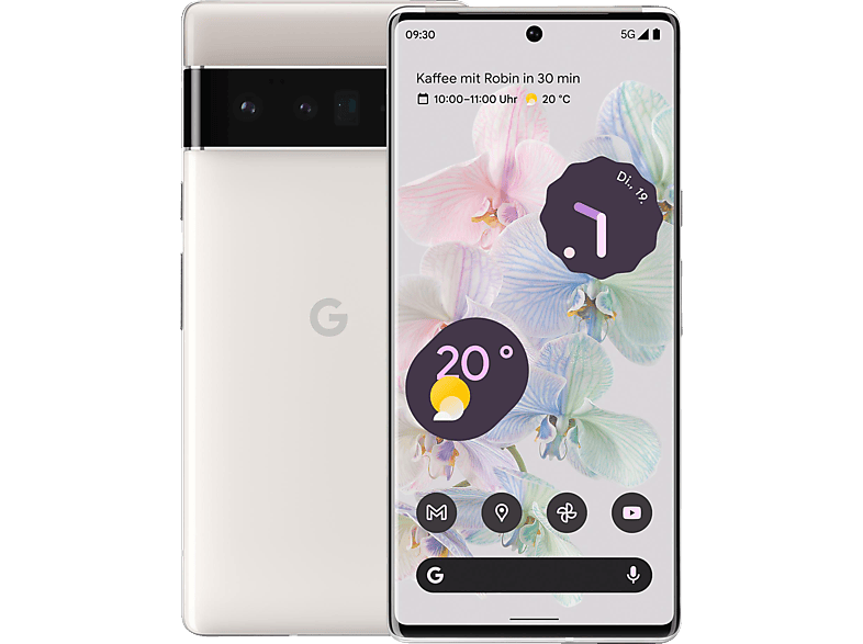 GOOGLE Pixel 6 Pro 128 GB Cloudy White Dual SIM