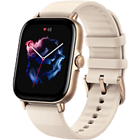 Smartwatch GTS 3, 1.75" AMOLED, 20 mm, 88 - 119 mm, 5 ATM, 5.1, 12 días, Blanco Marfil