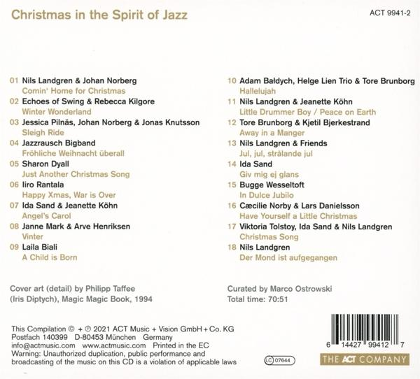 VARIOUS - Christmas In The Spirit Of Jazz  - (CD)