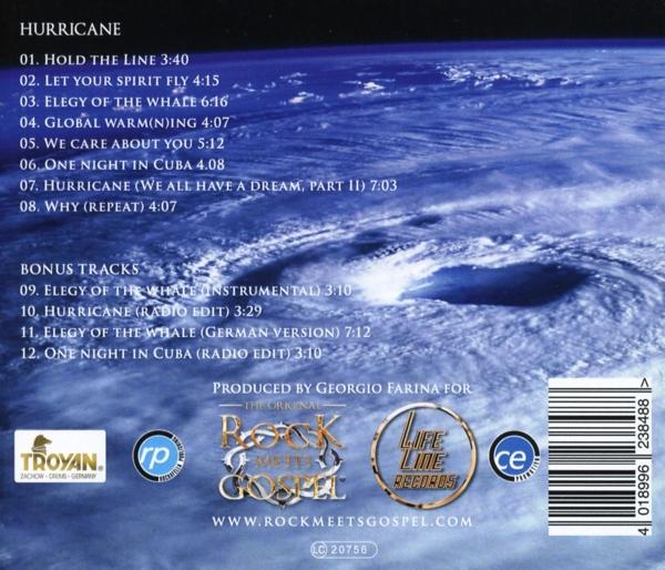 Rock Meets Gospel - Hurricane  - (CD)