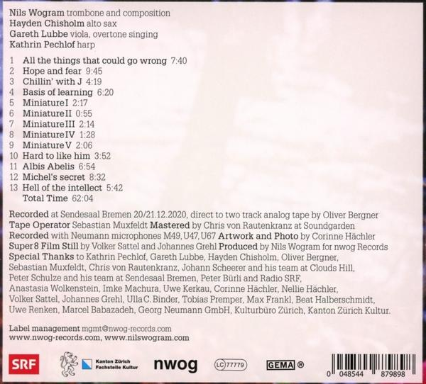 Nils Wogram - Muse  - (CD)