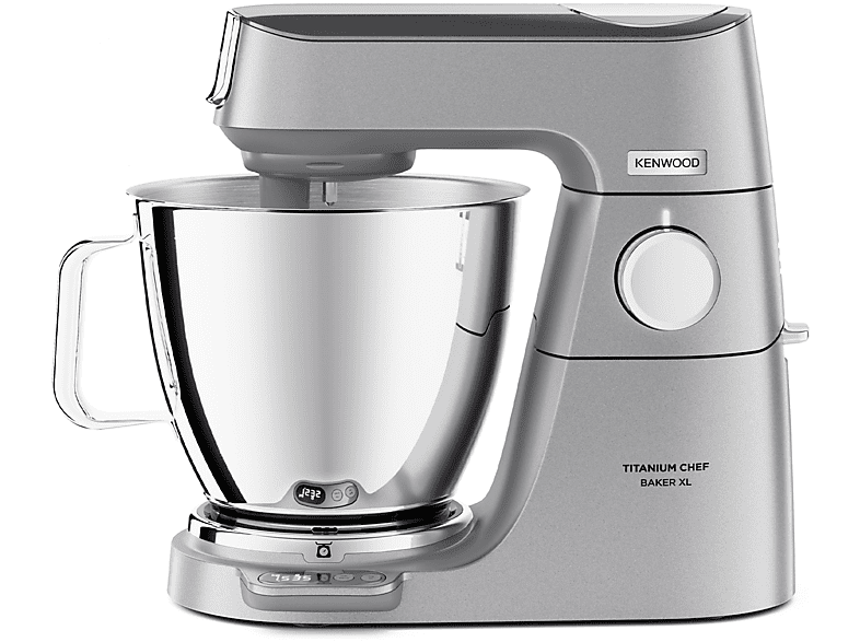 Kenwood Chef Baker XL Kvl85.124Si Impastatrice Planetaria, 1200 W, capacità ciotola 7 l, Silver