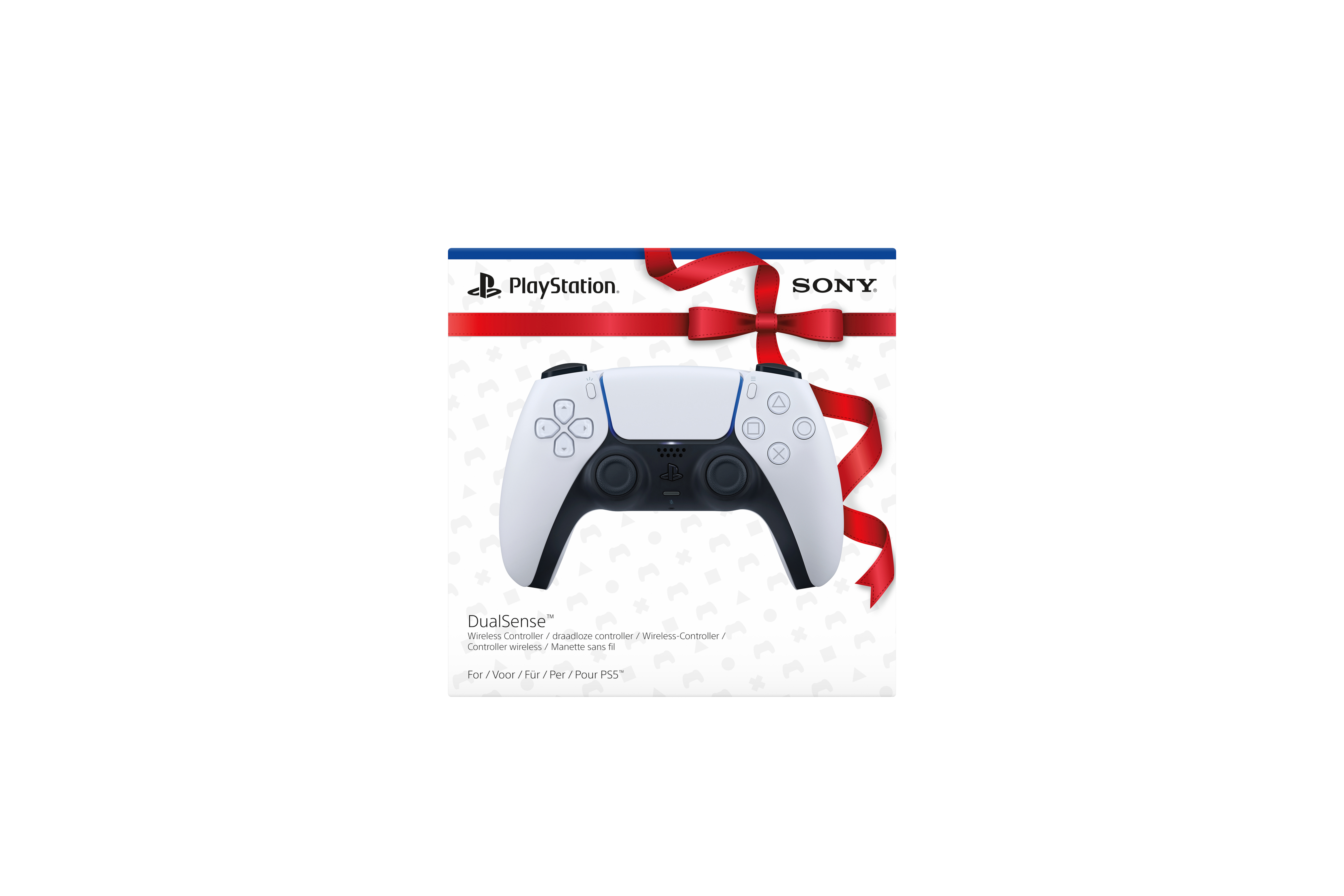 SONY DualSense™ Gift Wrapped Box Wireless Controller Weiß für PlayStation 5
