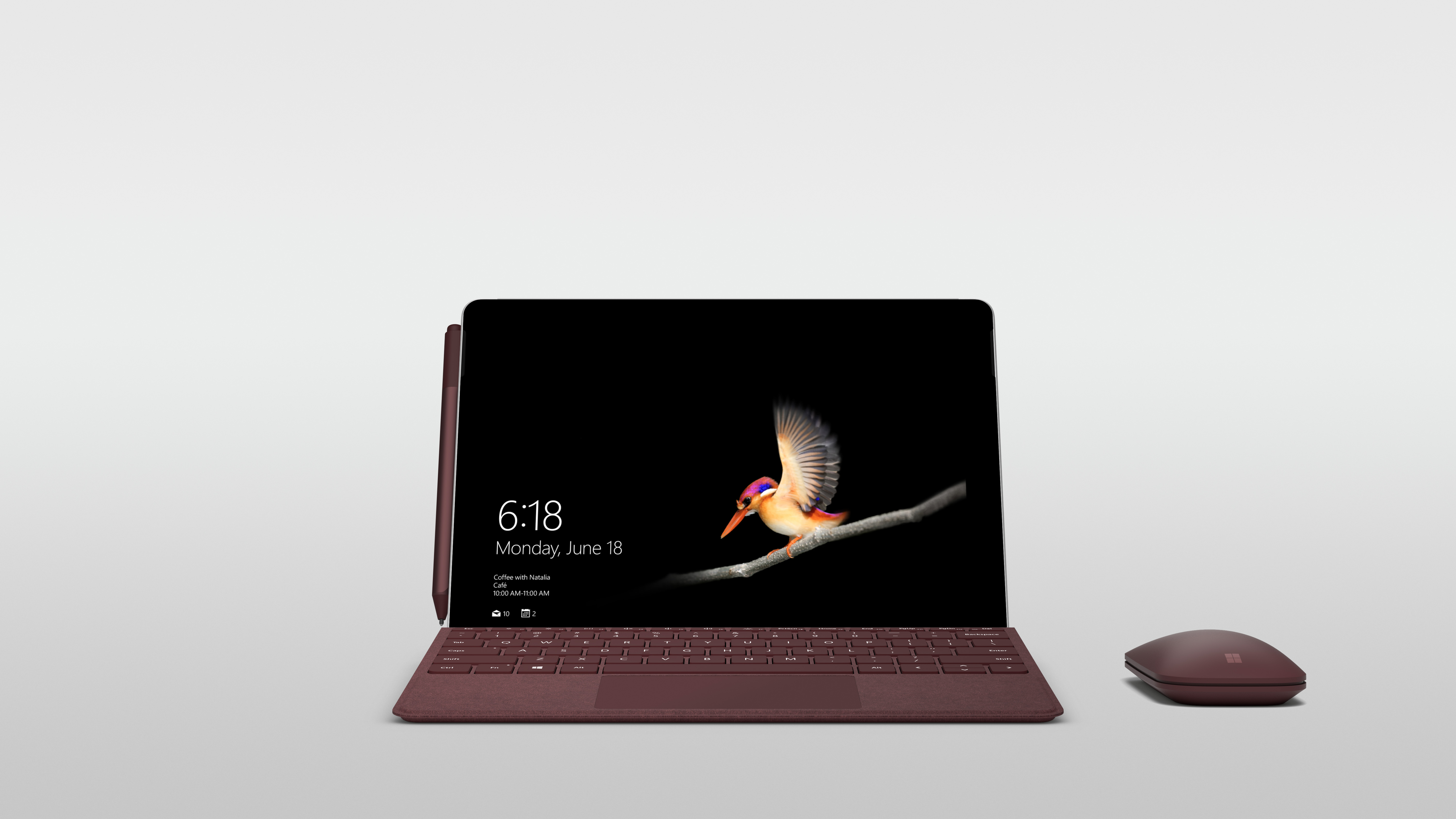 Convertible 2 en 1 - Microsoft Surface Go, 10", Intel® Pentium® Gold 4415Y, 8GB RAM, 128GB SSD, LTE (4G), W10