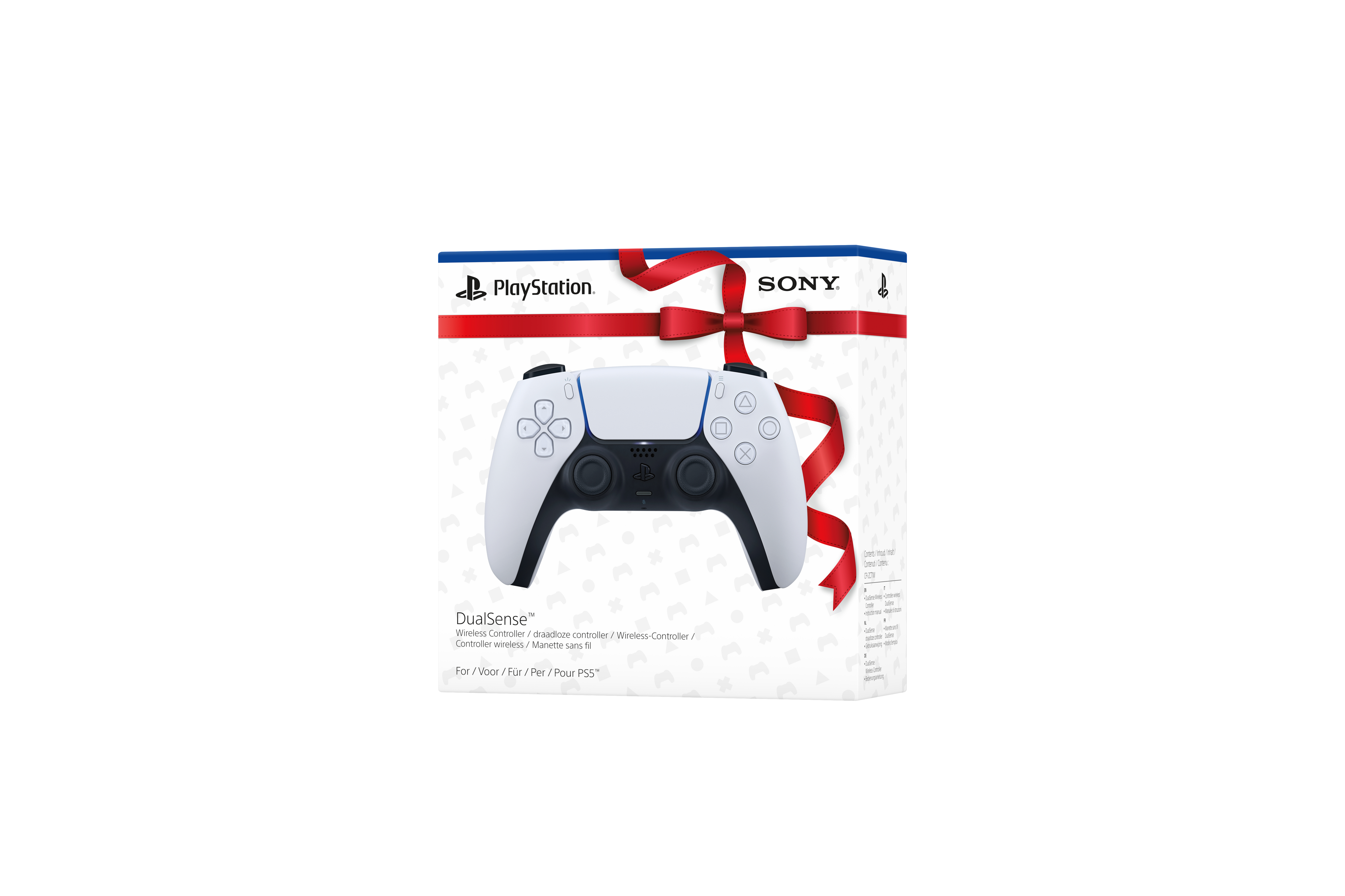 SONY DualSense™ Gift Wrapped Box Wireless Controller Weiß für PlayStation 5