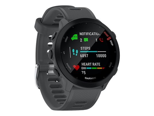 GARMIN Forerunner 55 - Running watch con GPS (Grigio scuro)