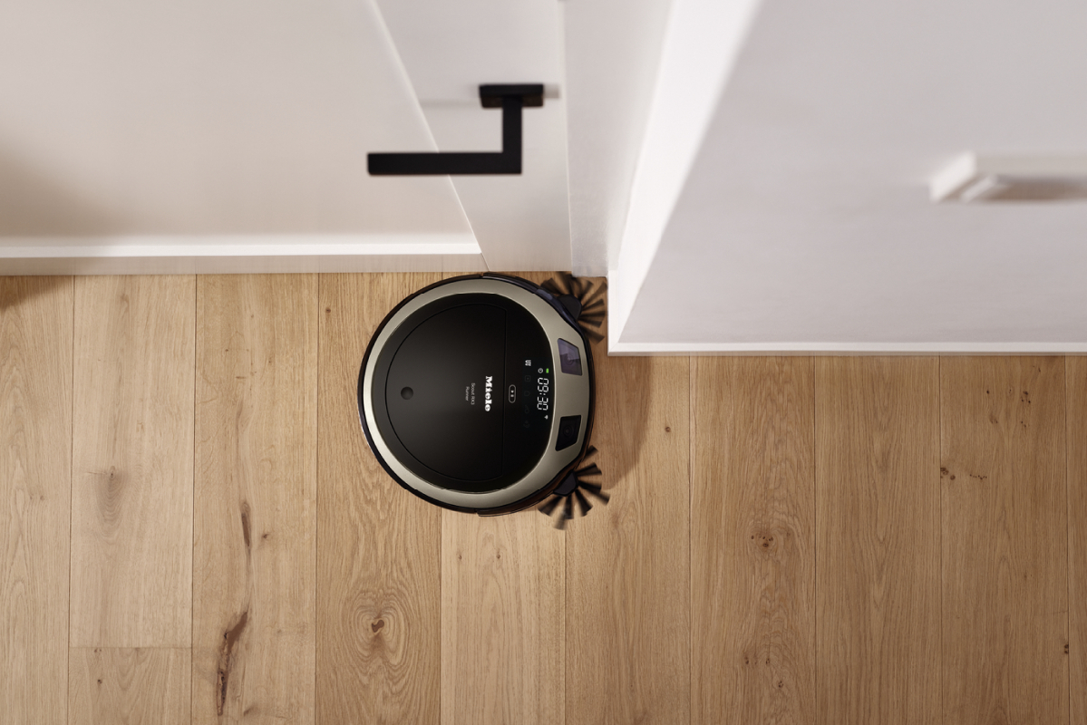 MIELE SCOUT RX3 RUNNER Saugroboter (Bronze/Pearlfinish, Laufzeit: 120 min.)