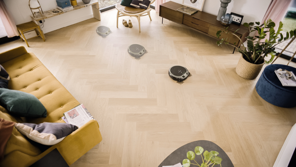 MIELE SCOUT RX3 RUNNER Saugroboter (Bronze/Pearlfinish, Laufzeit: 120 min.)