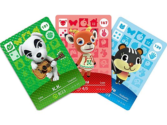 NINTENDO Animal Crossing: carte amiibo Serie 2 (Animal Crossing)