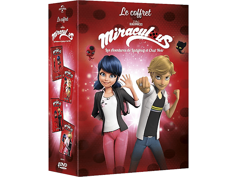 Miraculous, les aventures de LadyBug & Chat Noir | Vol. 16-19 - DVD ...