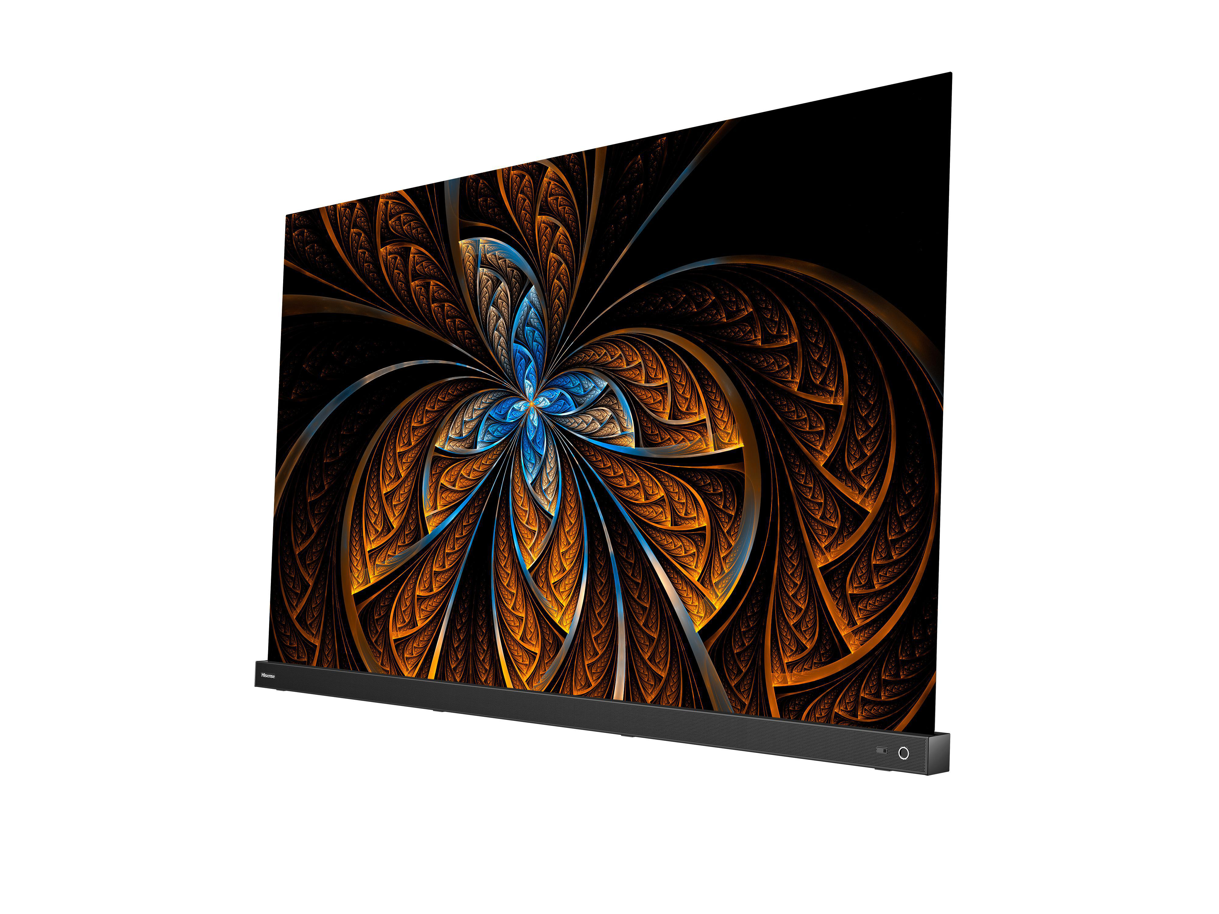 HISENSE 55A9G OLED TV (Flat, 55 Zoll / 139 cm, OLED 4K, SMART TV, VIDAA U5)